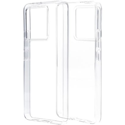Mobiparts Classic Coque Transparente Xiaomi 14T Coque arrière en TPU Souple - Transparent