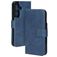 Mobiparts Classic Wallet Housse Samsung Galaxy S25 MagSafe Etui - Steel Blue