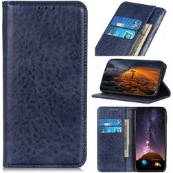 Mobigear Classic Elegance Housse iPhone 12 Pro Etui Porte-Monnaie - Bleu