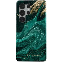 Burga Tough Samsung Galaxy S25 Ultra Plastique rigide Coque arrière Antichoc - Emerald Pool
