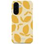 Burga Tough Coque Samsung Galaxy A37 Coque arrière Rigide Anti-Chocs - Lemon Tart