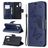 Mobigear Butterfly Samsung Galaxy A20s Étui Portefeuille - Bleu foncé
