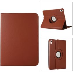 Mobigear DuoStand iPad 11 (2025) Étui rotatif - Marron
