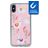 My Style Magneta Coque iPhone XS Coque arrière en TPU Souple - Pink Alpaca