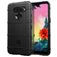 Mobigear Rugged Shield Coque LG K50s Coque arrière en TPU Souple Anti-Chocs - Noir