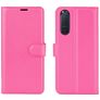 Mobigear Classic Housse Sony Xperia 5 II Etui Porte-Monnaie - Magenta