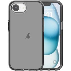 Mobigear Crystal Coque iPhone 16e Coque arrière Rigide - Gris