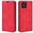 Mobigear Retro Slim Housse HONOR X8 Etui Porte-Monnaie - Rouge