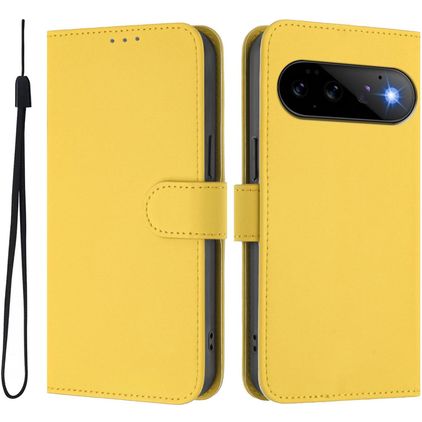 Mobigear Urban Wallet Housse Google Pixel 11 Etui Porte-Monnaie - Lemon Yellow