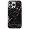 Burga Tough Coque iPhone 15 Pro Coque arrière Rigide Anti-Chocs - Rose Gold Marble