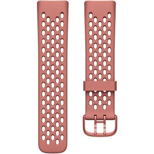Mobigear Sport Plus Buckle Bracelet Silicone Fitbit Charge 5 Fermeture boucle ardillon - Rose