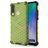 Mobigear Honeycomb Coque Huawei Y6p Coque arrière Rigide Anti-Chocs - Vert