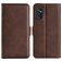 Mobigear Slim Magnet Samsung Galaxy M52 Étui Portefeuille - Marron