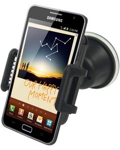 Mobigear Support voiture Ventouse Pince - Universel - Noir
