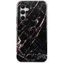 Burga Tough Coque Samsung Galaxy A55 Coque arrière Rigide Anti-Chocs - Rose Gold Marble