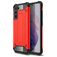 Mobigear Outdoor Coque Samsung Galaxy S21 FE Coque arrière Rigide Anti-Chocs - Rouge