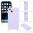 Mobigear Lanyard iPhone 14 Plus Coque avec cordon en Silicone - Violet