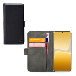 Mobilize Classic Gelly Wallet Housse Xiaomi 13 Ultra Etui Porte-Monnaie - Noir