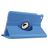 Mobigear DuoStand iPad Mini 4 (2015) Étui rotatif - Bleu