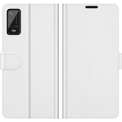 Mobigear Wallet Wiko Power U20 Étui Portefeuille - Blanc