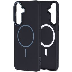 Mobiparts Slim Line Coque Samsung Galaxy A57 MagSafe Coque arrière Rigide - Onyx Black