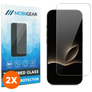 Mobigear iPhone Air Verre trempé Protection d'écran - Compatible Coque (Lot de 2)