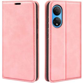Mobigear Retro Slim Housse HONOR X7 Etui Porte-Monnaie - Rose