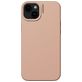 Nudient Base Coque iPhone 15 Coque arrière en Silicone - Peach Orange