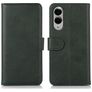 Mobigear Wallet Housse Samsung Galaxy S25 Edge Etui Porte-Monnaie - Vert
