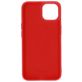 Mobiparts Coque iPhone 14 Coque arrière en Silicone - Scarlet Red