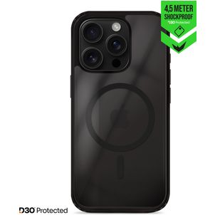 Striker X-Core Xtreme Impact Coque iPhone 16 Pro MagSafe Coque arrière Rigide Anti-Chocs - Noir