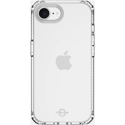 ITSKINS Level 2 SpectrumClear R Coque Transparente iPhone 17e Coque arrière en TPU Souple Anti-Chocs - Transparent