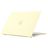 Mobigear Cream Matte MacBook Air 13 Pouces (2010-2019) Coque - Jaune - Model A1369 / A1466