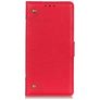 Mobigear Ranch Housse Samsung Galaxy A21 Etui Porte-Monnaie - Rouge