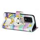 Mobigear Design Housse Samsung Galaxy S20 Ultra Etui Porte-Monnaie - Licorne