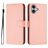 Mobigear Urban Wallet iPhone 16 Plus Étui Portefeuille - Rose