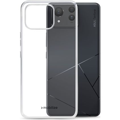 Mobilize Gelly Coque Transparente ASUS Zenfone 11 Ultra Coque arrière en TPU Souple - Transparent