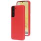 Mobiparts Coque Samsung Galaxy S22 Coque arrière en Silicone - Scarlet Red