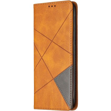 Mobigear Rhombus Slim Housse Realme C11 (2020) Etui - Cognac