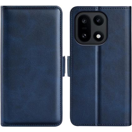 Mobigear Slim Magnet Housse OnePlus 15 Etui Porte-Monnaie - Bleu