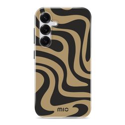 MIO Samsung Galaxy S25 MagSafe Plastique rigide Coque arrière - Swirl