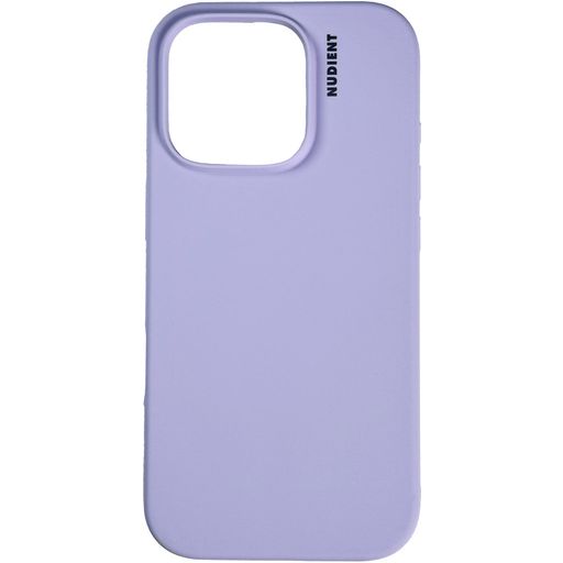 Nudient Base Coque iPhone 16 Pro Max Coque arrière en Silicone - Soft Purple