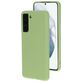 Mobiparts Coque Samsung Galaxy S21 Coque arrière en Silicone - Pistache Green
