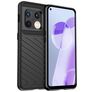 Mobigear Groove Coque OnePlus 10 Pro Coque arrière en TPU Souple - Noir