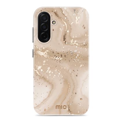 MIO Coque Samsung Galaxy A27 MagSafe Coque arrière Rigide - Gold Marble