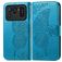 Mobigear Butterfly Housse POCO C40 Etui Porte-Monnaie - Bleu