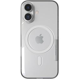 Nudient Thin Magsafe Transparent iPhone 17 Plastique rigide Coque arrière - Transparent