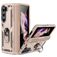 Mobigear Armor Ring Coque Samsung Galaxy Z Fold 5 Coque arrière Rigide Anti-Chocs avec Anneau-Support - Or