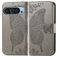 Mobigear Butterfly Housse Google Pixel 10 Pro Etui Porte-Monnaie - Gris