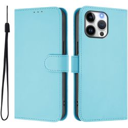 Mobigear Urban Wallet Housse iPhone 16 Pro Max Etui Porte-Monnaie - Bleu